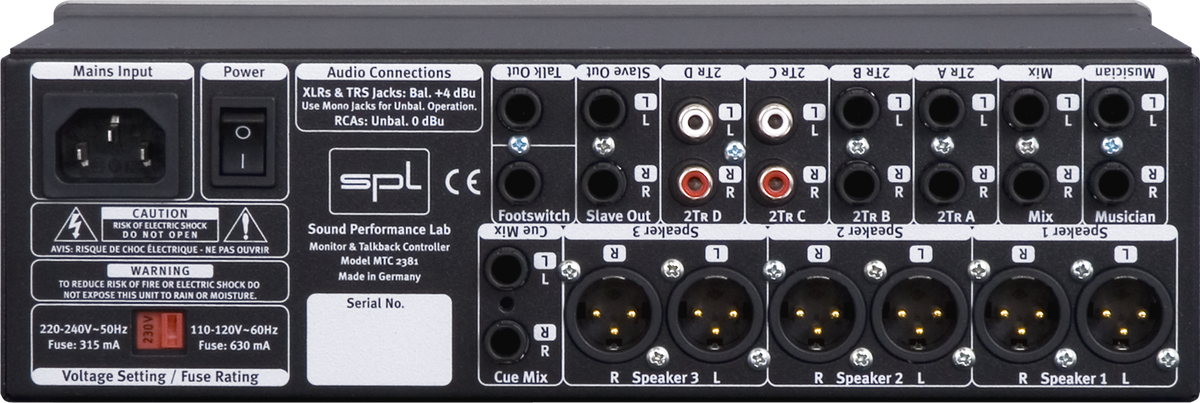 SPL 2381 Desktop Monitor Control Center - View 5 | MusicMarket