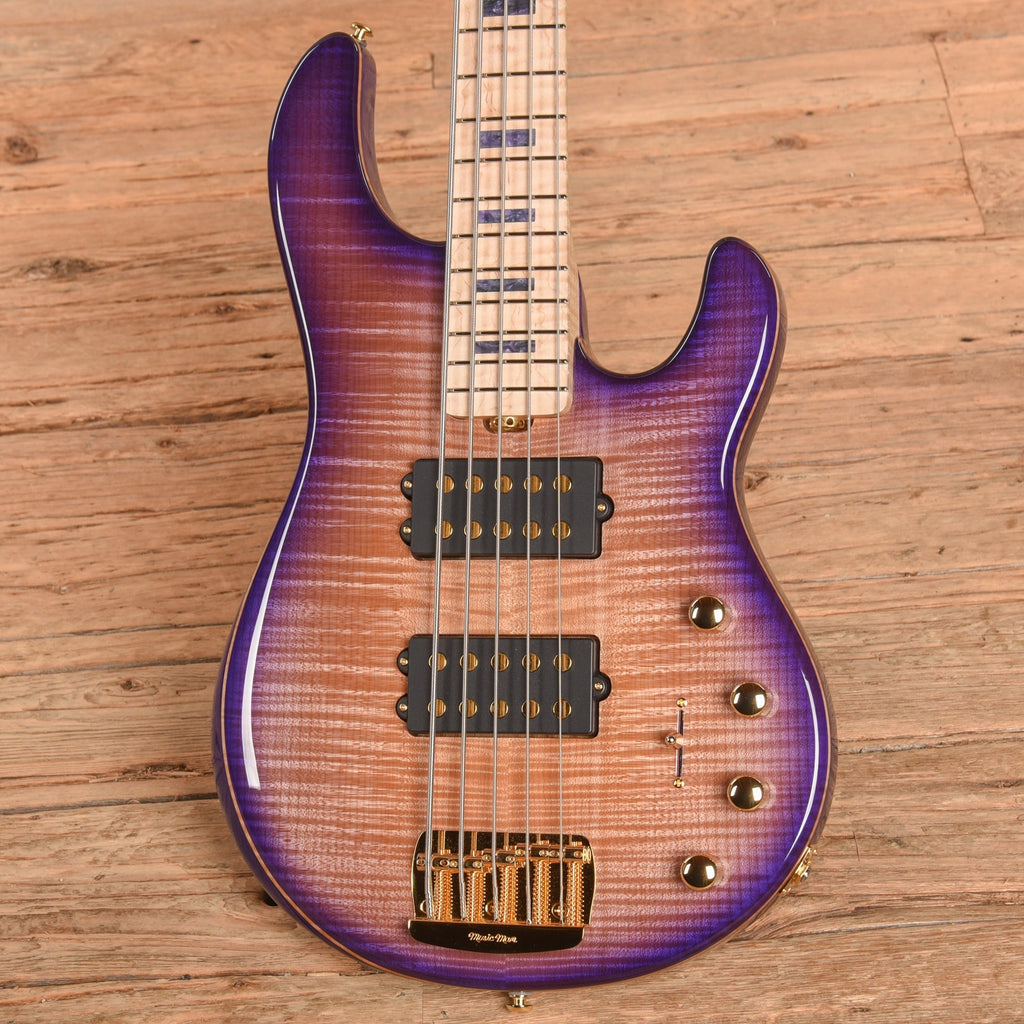 Music Man Ball Family Reserve StingRay 5 HH Moonbeam 2024 - Angle 2 | MUSICTONER