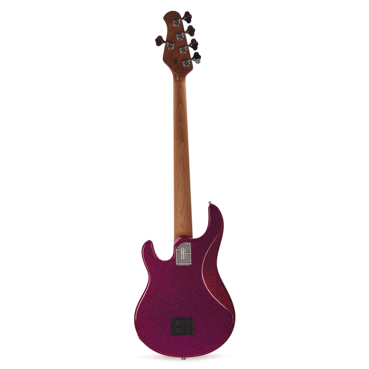 Music Man StingRay Special 5 HH Bass Soda Pink Sparkle - Angle 5 | MUSICTONER