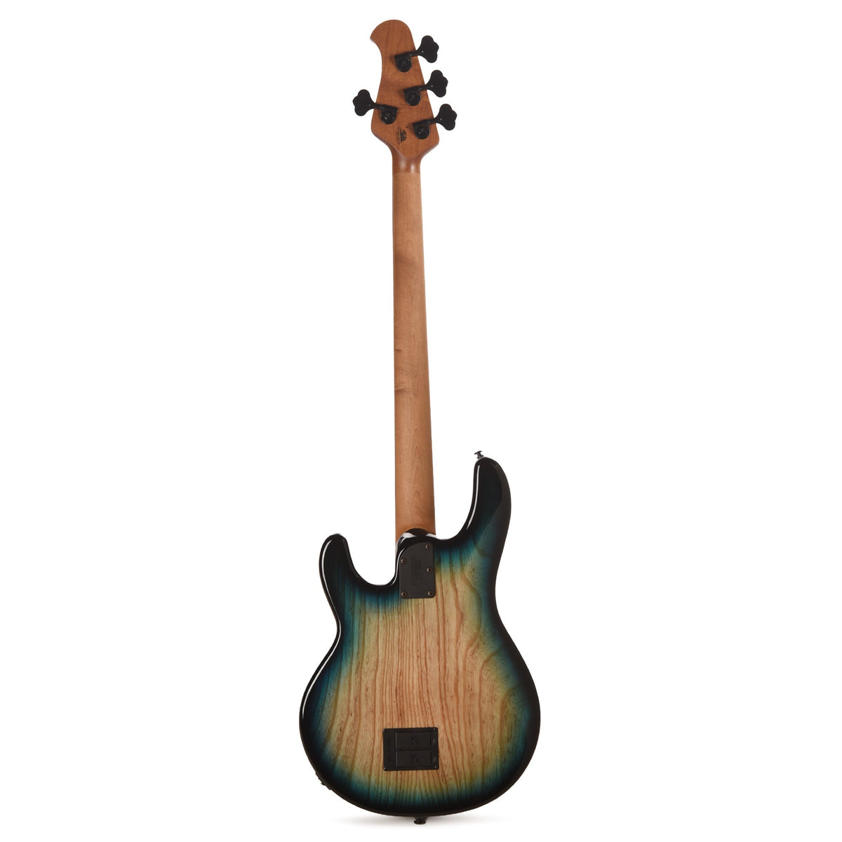 Music Man StingRay Special Bass Mean Blue Burst - Angle 5 | MUSICTONER