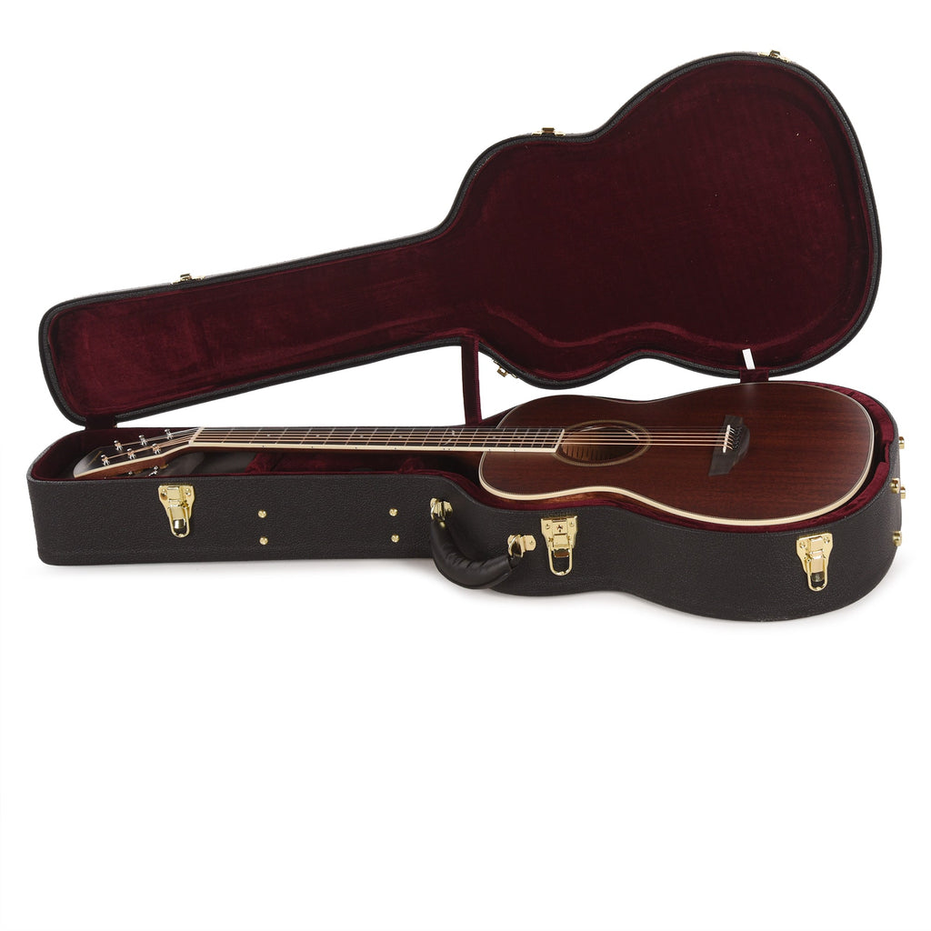 Orangewood Willow Live Baritone Grand Concert Acoustic-Electric Guitar Natural Mahogany Satin w/ - Angle 7 | MUSICTONER