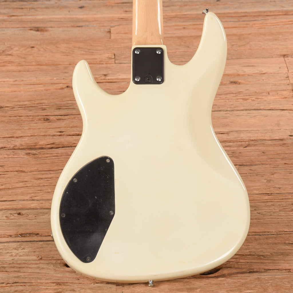 Peavey Foundation Bass White 1980s - Angle 3 | MUSICTONER
