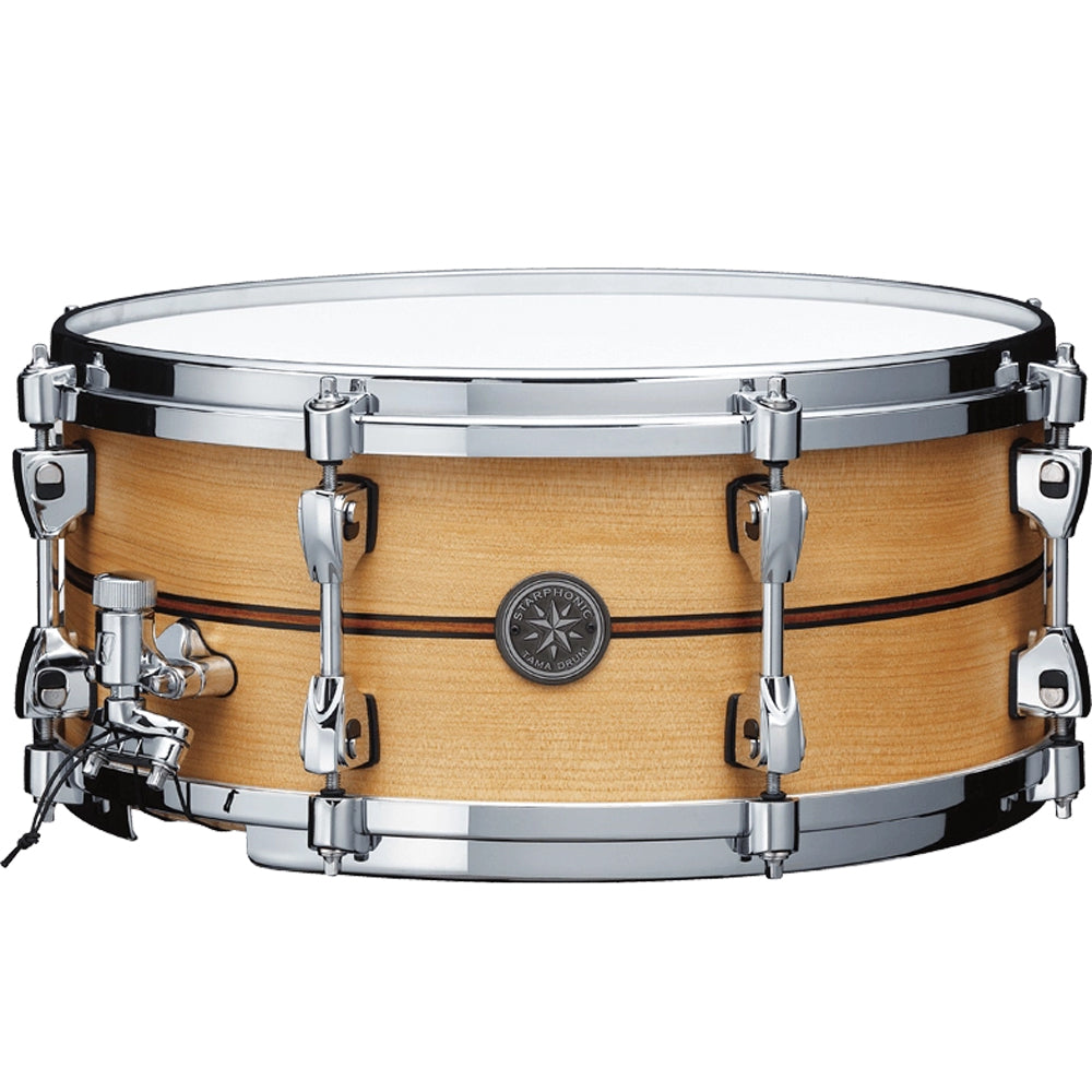 Tama Starphonic Spruce 6x14 Snare Drum - Satin Natural Spruce - MusicMarket