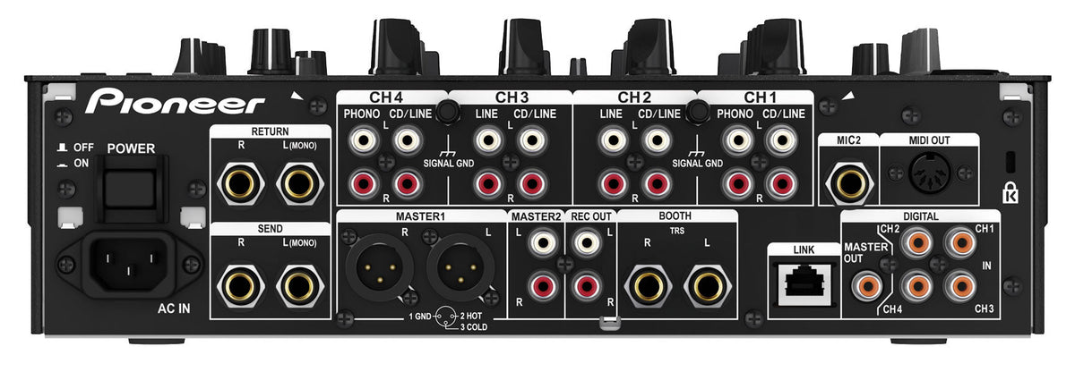 Pioneer DJM900NXS 4-Channel High End DJ Mixer - View 2 | MusicMarket