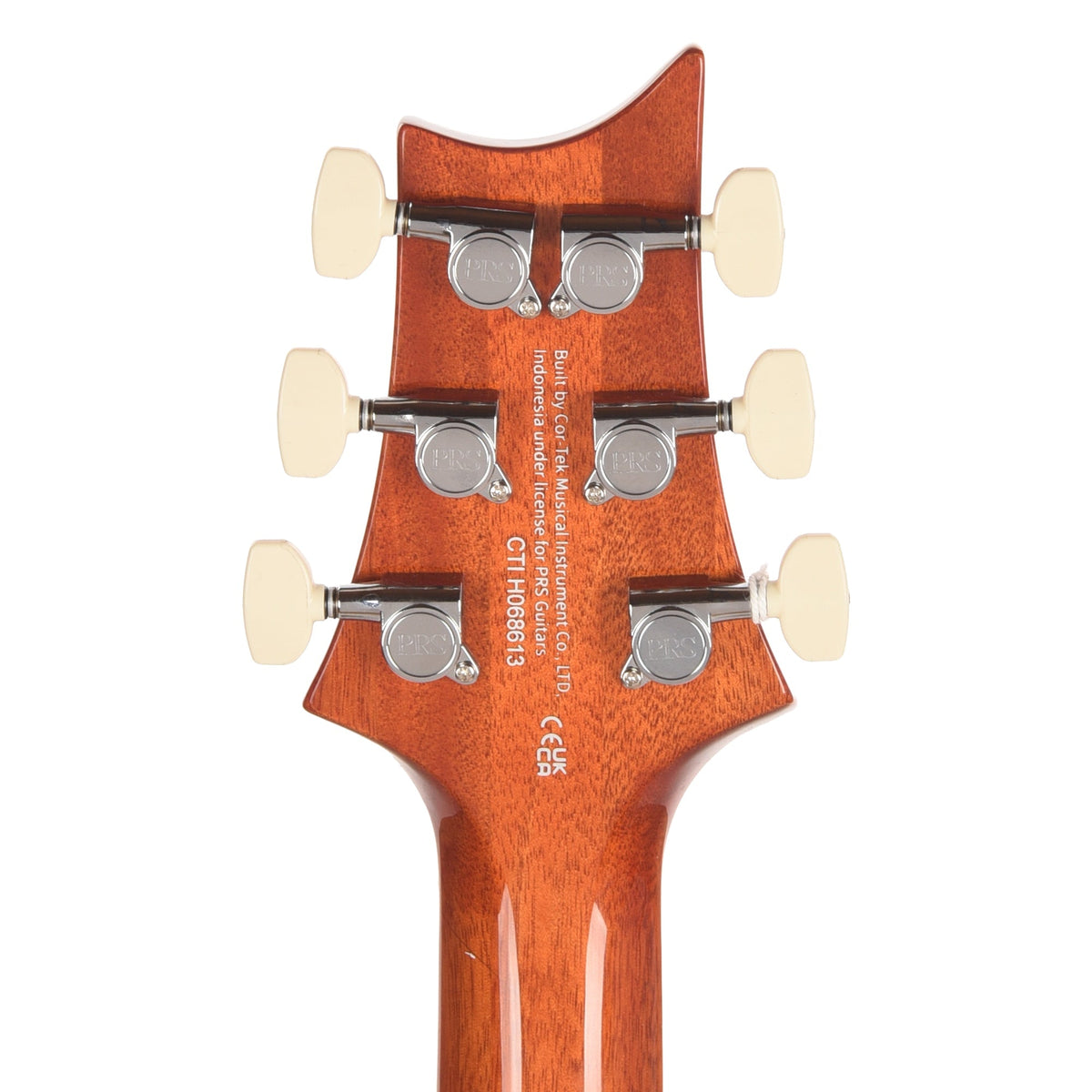 PRS SE Hollowbody II Piezo Vintage Sunburst - Angle 7 | MUSICTONER