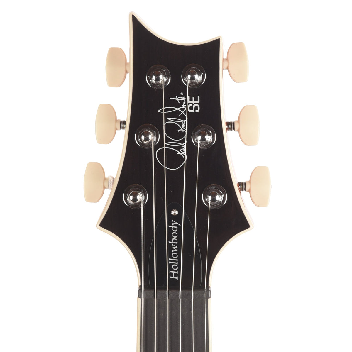 PRS SE Hollowbody II Piezo Vintage Sunburst - Angle 6 | MUSICTONER