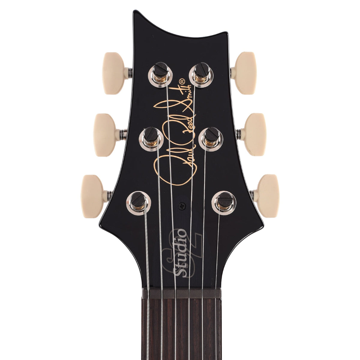 PRS S2 Studio Black Amber - Angle 6 | MUSICTONER