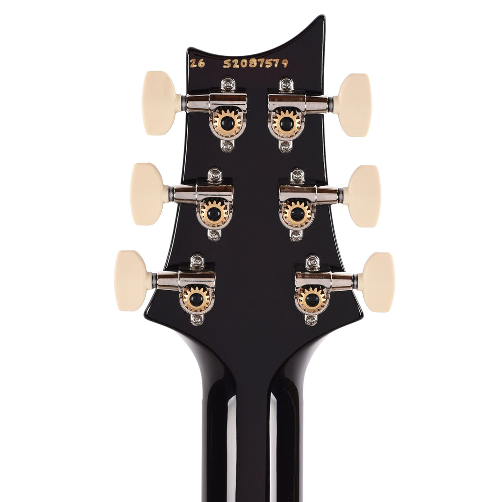 PRS S2 Studio Black Amber - Angle 7 | MUSICTONER