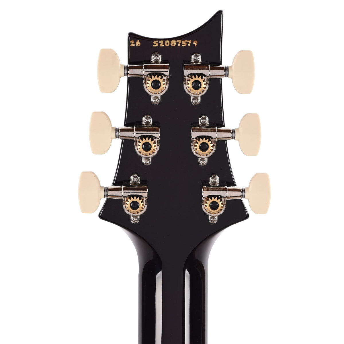 PRS S2 Studio Black Amber - Angle 7 | MUSICTONER