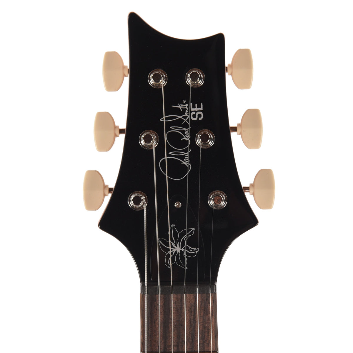 PRS SE Limited Edition Rock Lady Pink Pearl Top - Angle 6 | MUSICTONER