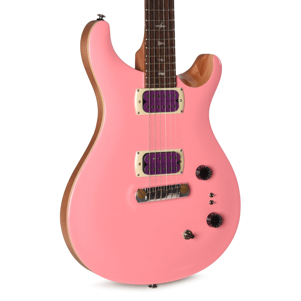 PRS SE Limited Edition Rock Lady Pink Pearl Top - MUSICTONER