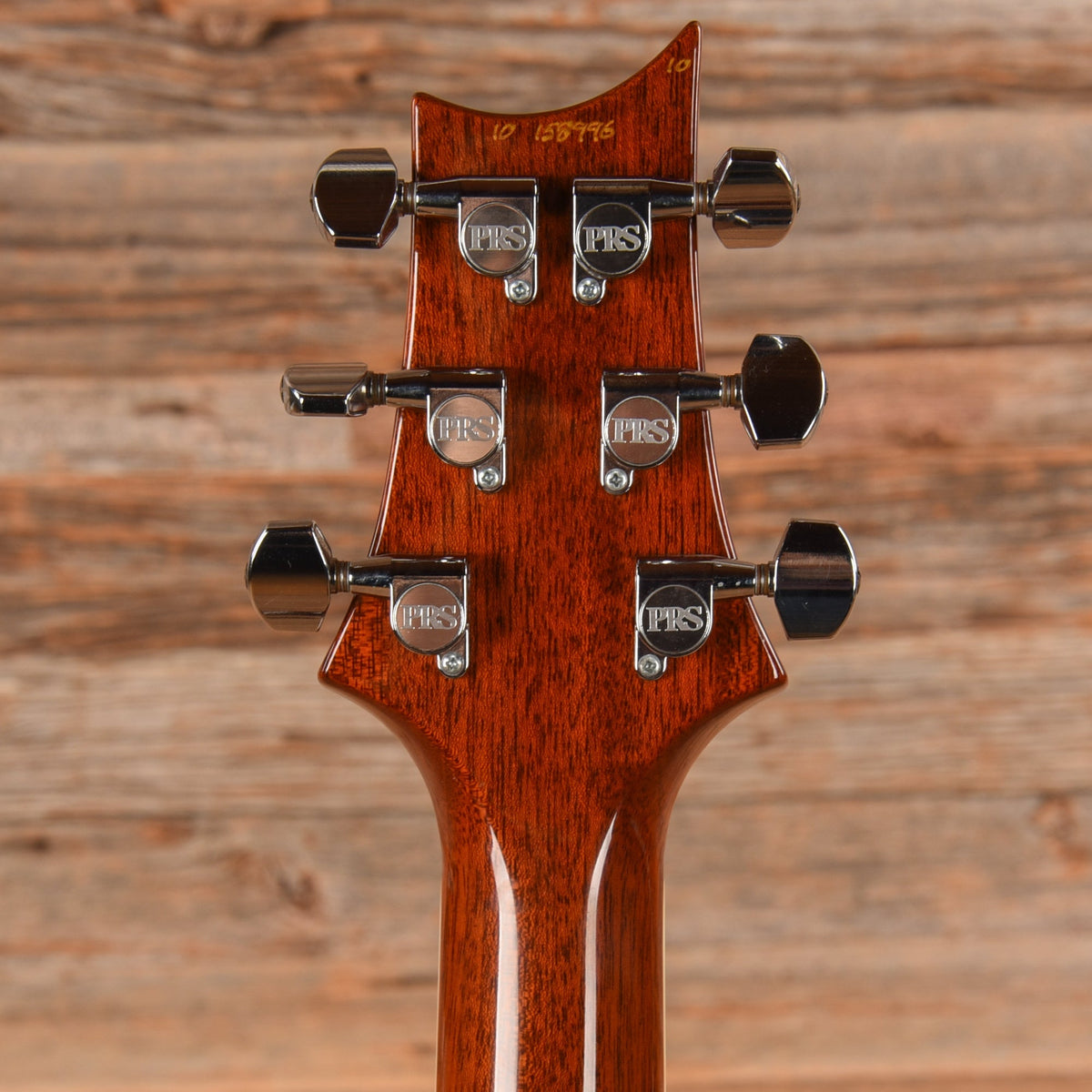 PRS 25th Anniversary McCarty Narrowfield 10-Top Sunburst 2010 - Angle 7 | MUSICTONER