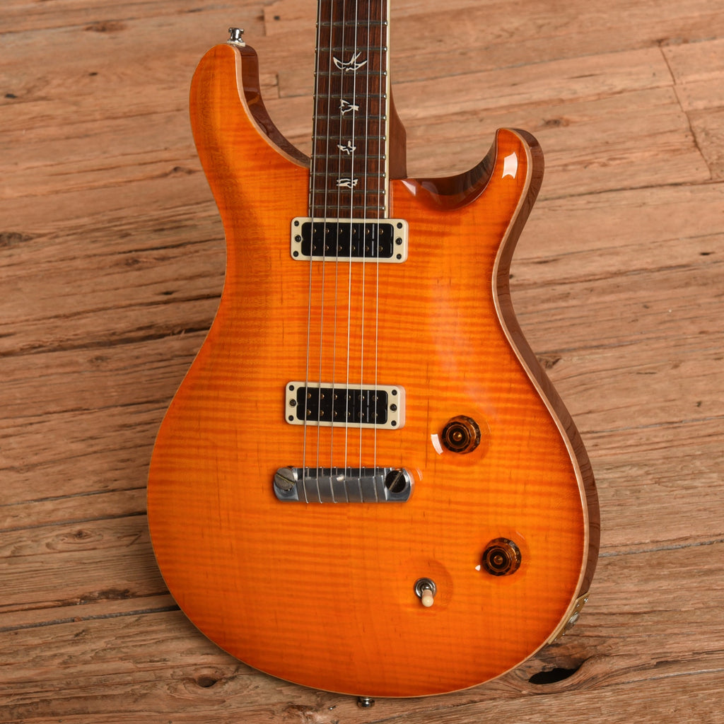 PRS 25th Anniversary McCarty Narrowfield 10-Top Sunburst 2010 - Angle 2 | MUSICTONER