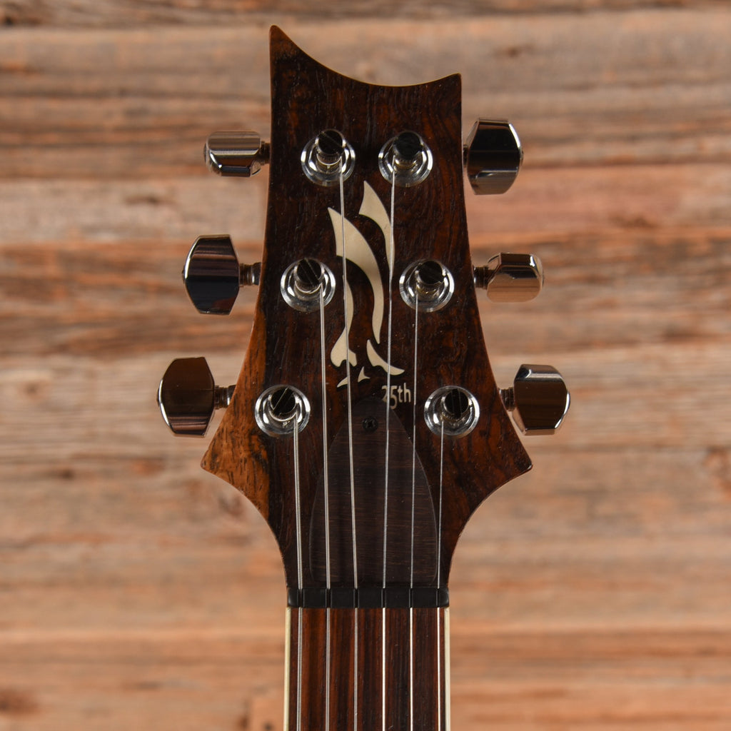 PRS 25th Anniversary McCarty Narrowfield 10-Top Sunburst 2010 - Angle 6 | MUSICTONER