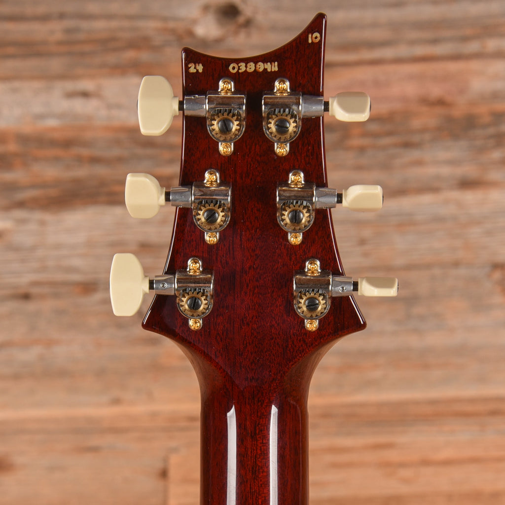 PRS Paul's Guitar 10-Top Fire Red Smokeburst Wrap 2024