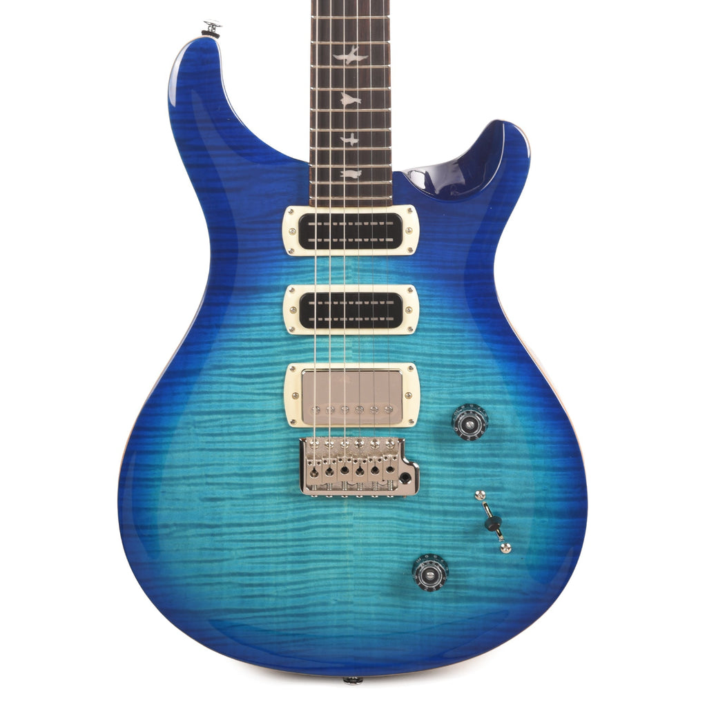 PRS SE Studio Lake Blue - Angle 2 | MUSICTONER
