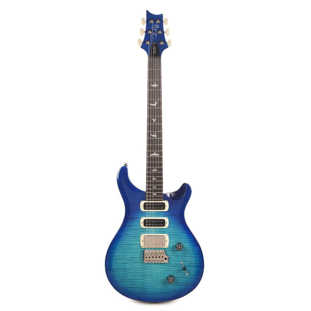PRS SE Studio Lake Blue - Angle 4 | MUSICTONER