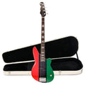 Reverend Meshell Ndegocello Fellowship Flag Bass Hardshell Case Bundle