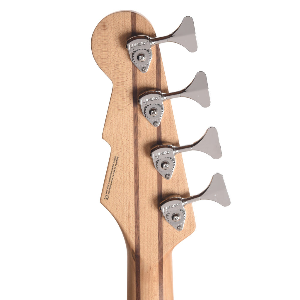 Reverend Triad Bass Guitar Black Sparkle - Angle 7 | MUSICTONER