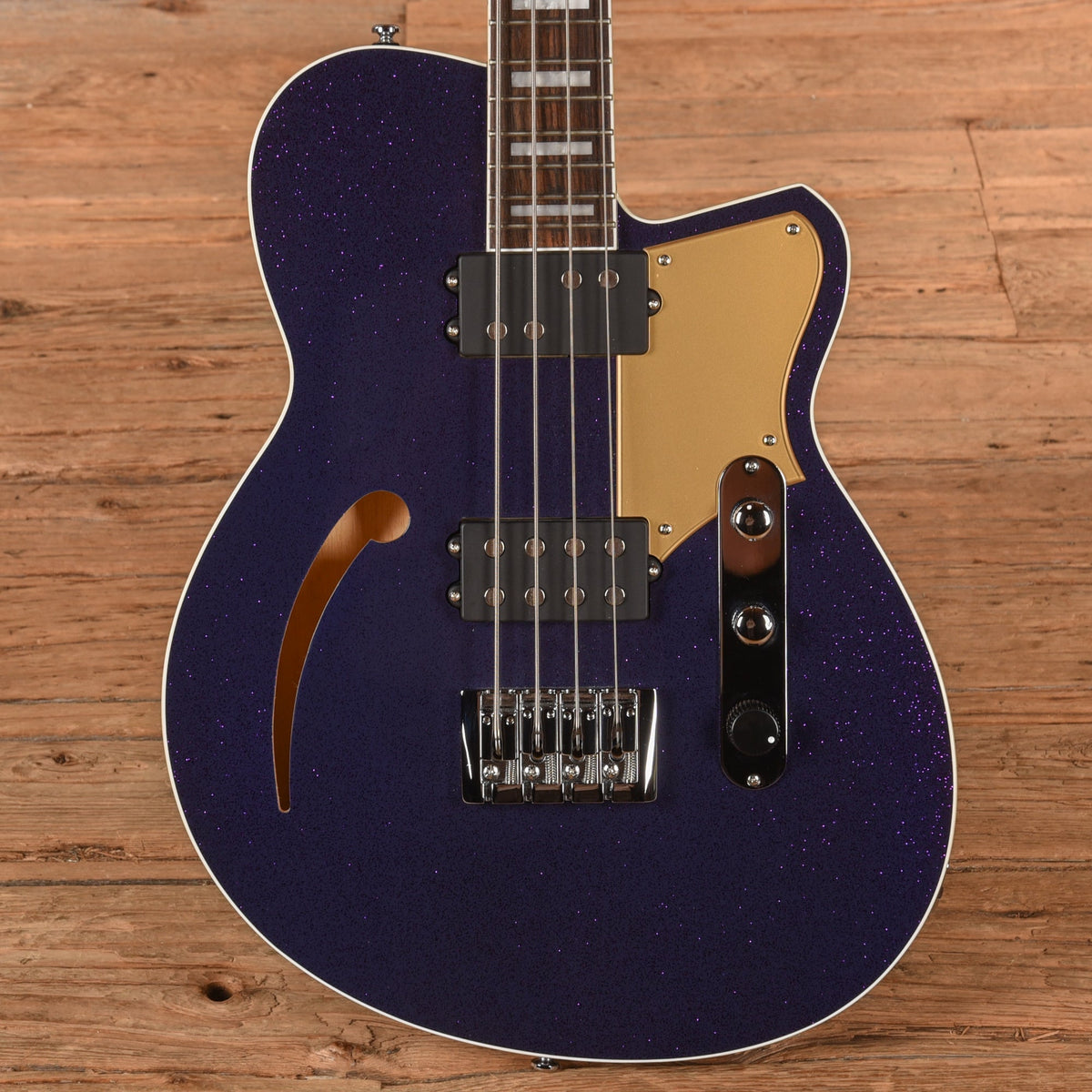 Reverend Linh Le Signature Lil LinhBacker Purple Sparkle - MUSICTONER