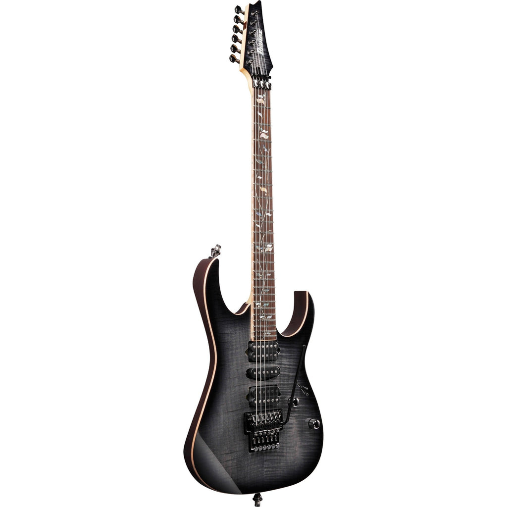 Ibanez RG8570BRE RG j.custom Electric Guitar, Black Rutile w/ Case - View 4 | MusicMarket