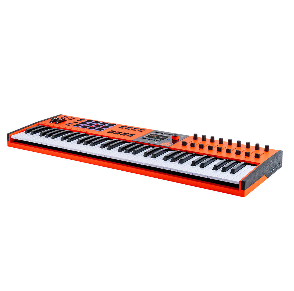 Arturia Keylab 61 MK3 Ultra Midi Controller - Limited Edition Orange - View 3 | MusicMarket