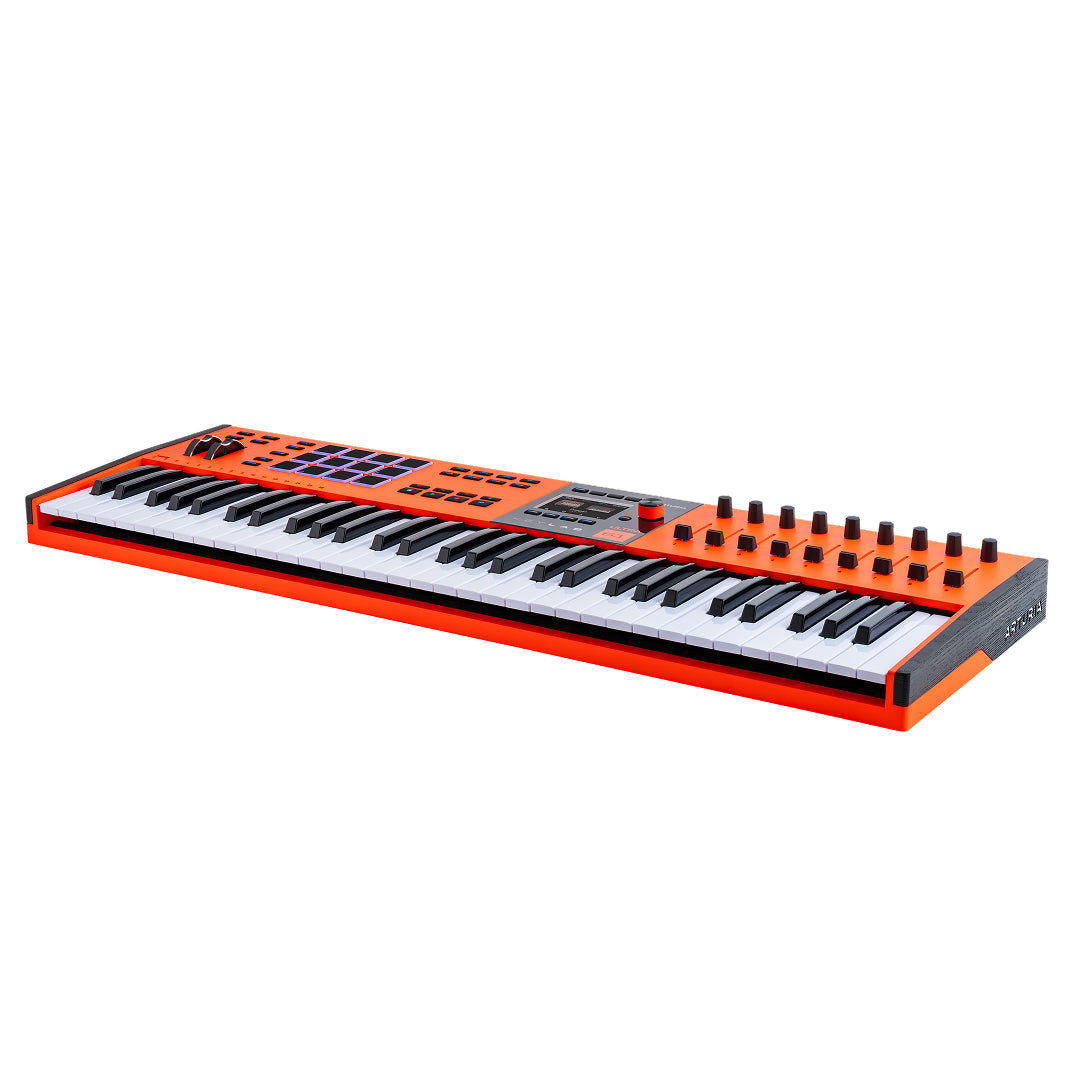 Arturia Keylab 61 MK3 Ultra Midi Controller - Limited Edition Orange - View 3 | MusicMarket