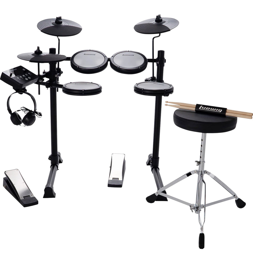 Ludwig LED101 Edge Electronic Drum Set - MusicMarket