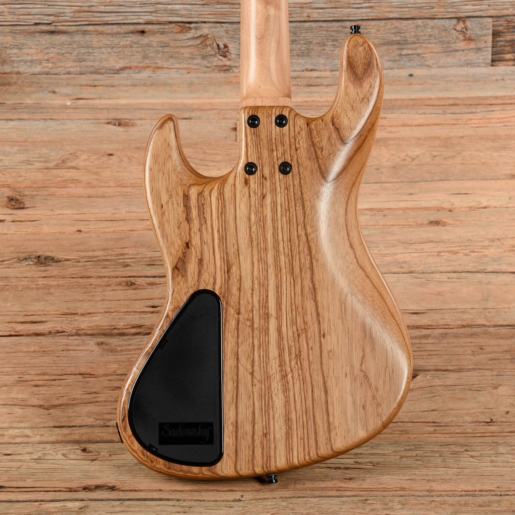 Sadowsky Limited Edition MetroLine 21-Fret MM Bass w/ Snakewood Natural 2022 - Angle 3 | MUSICTONER