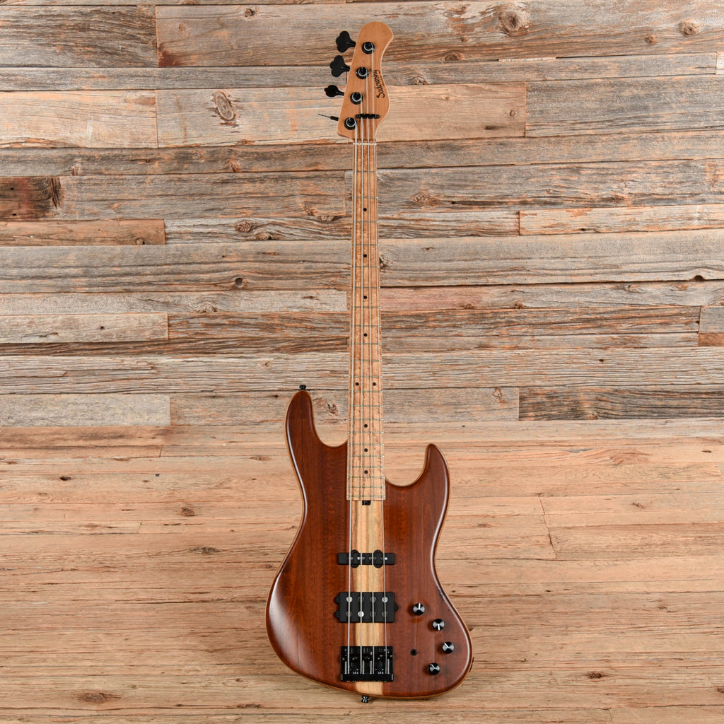 Sadowsky Limited Edition MetroLine 21-Fret MM Bass w/ Snakewood Natural 2022 - Angle 4 | MUSICTONER