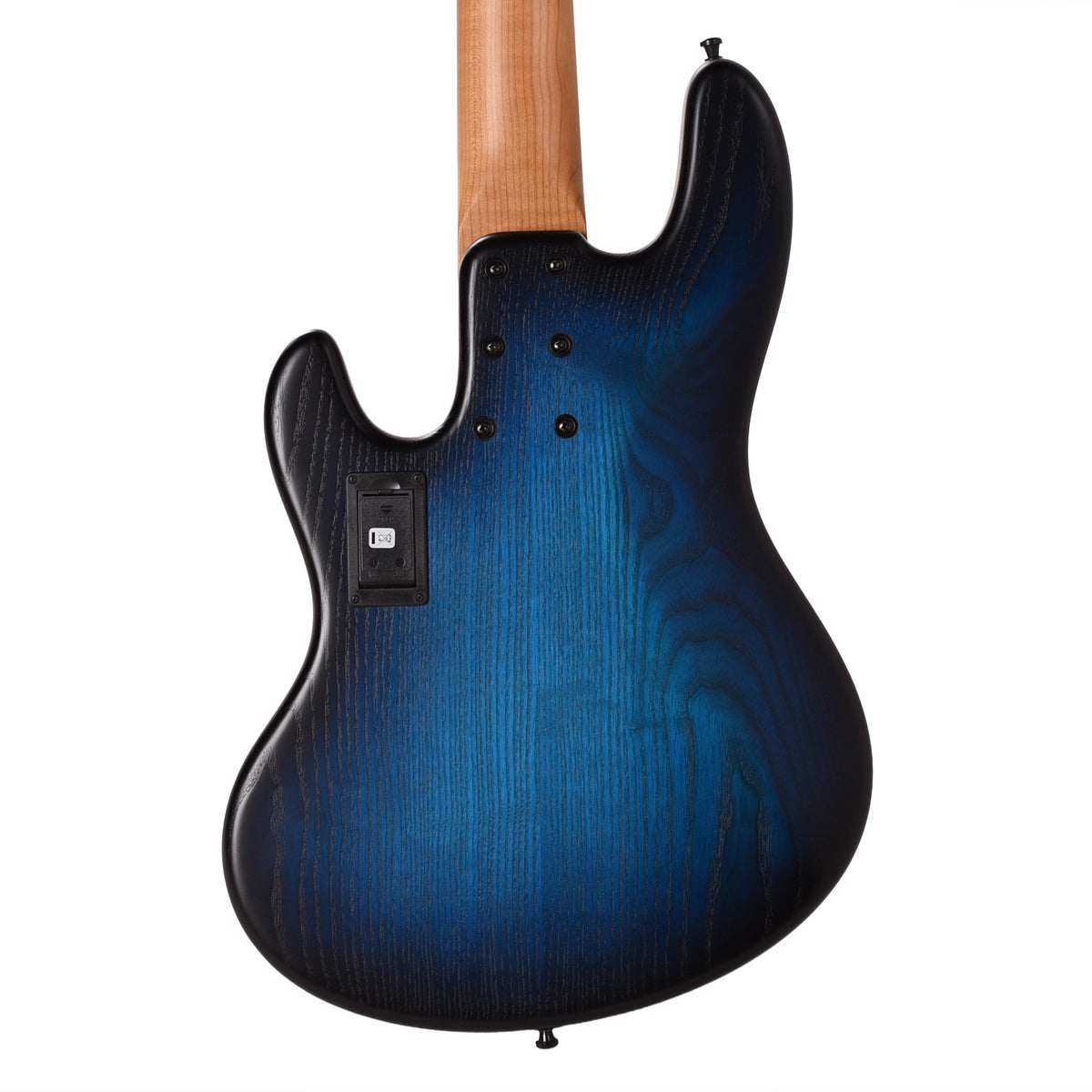 Sandberg California TM Greenline 5-String Matte Blueburst - Angle 3 | MUSICTONER