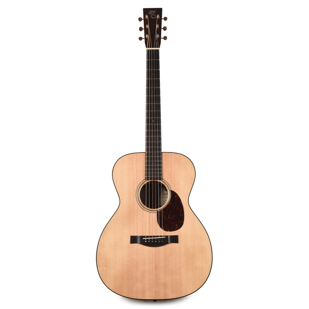 Santa Cruz Guitar Company 50th Anniversary OMPW Sitka Spruce/Indian Rosewood - Angle 5 | MUSICTONER