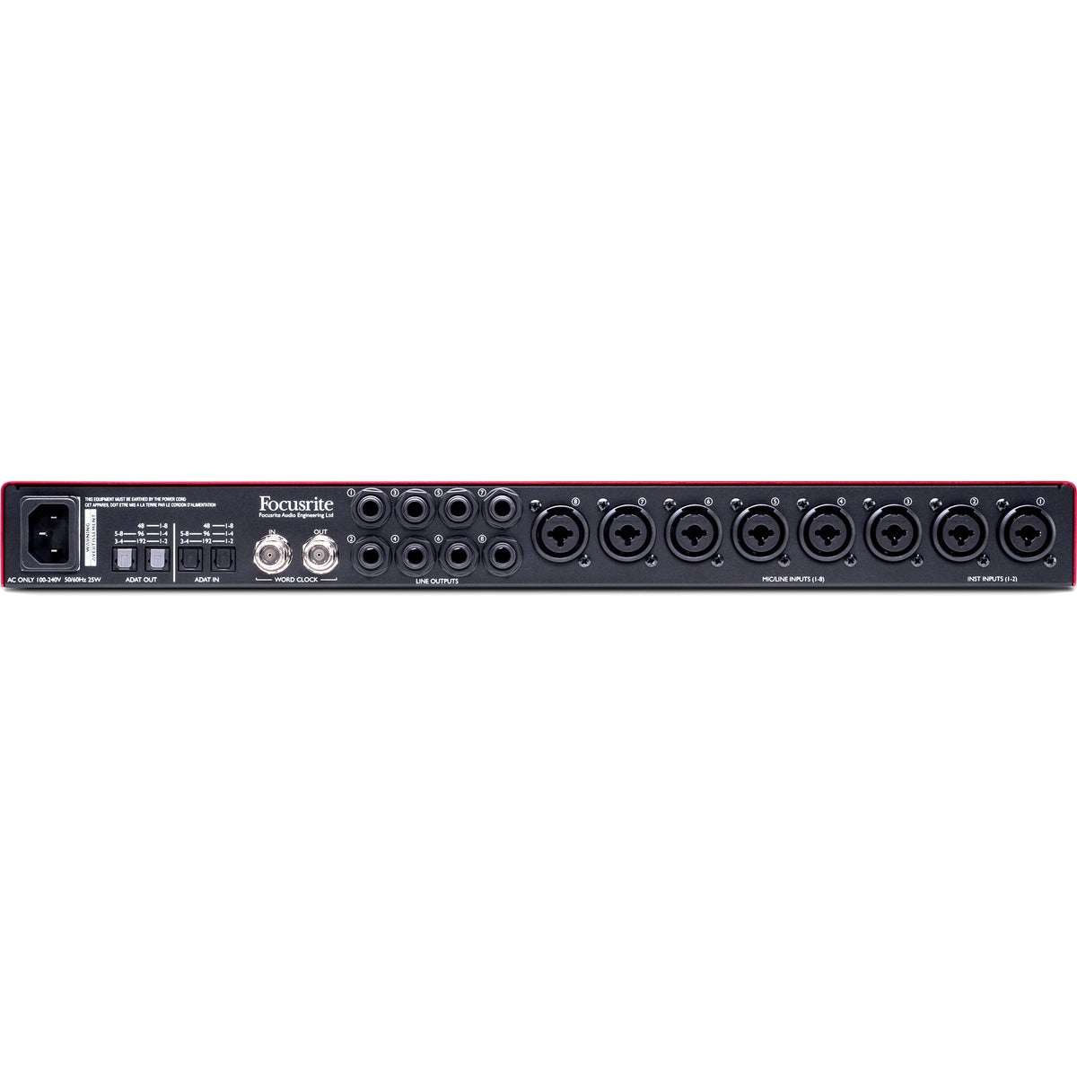 Focusrite Scarlett OctoPre Dynamic 8-Channel Mic Pre - View 3 | MusicMarket
