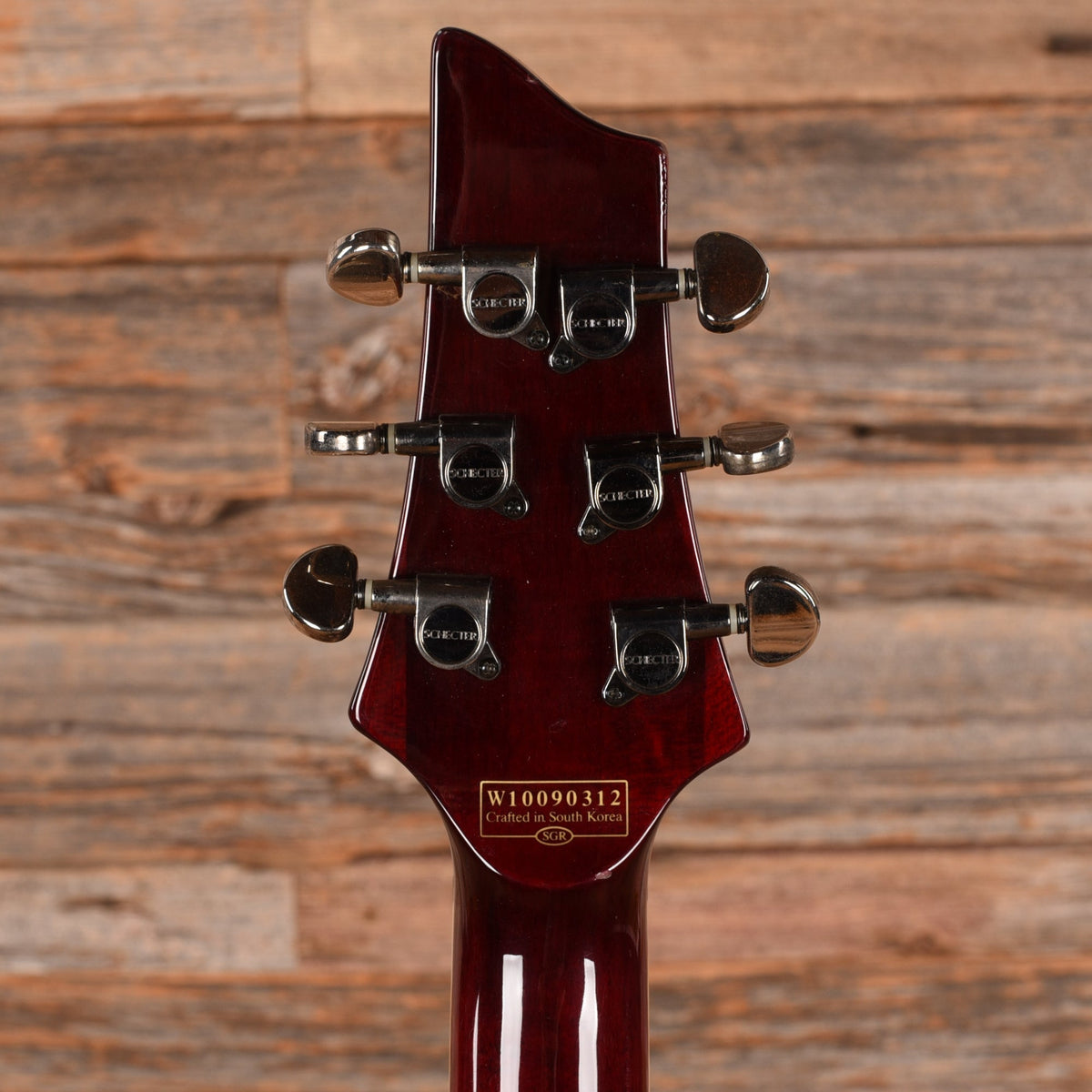 Schecter Hellraiser C-1 Special Black Cherry 2010 - Angle 7 | MUSICTONER