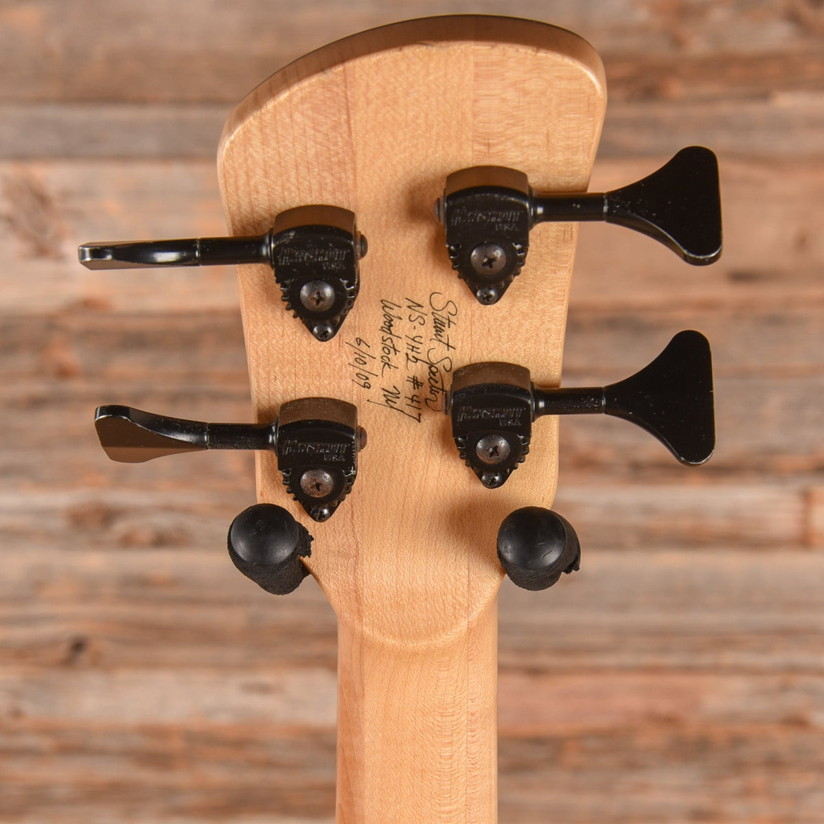 Spector NS-4H2-FM Golden Stain 2009 - Angle 7 | MUSICTONER