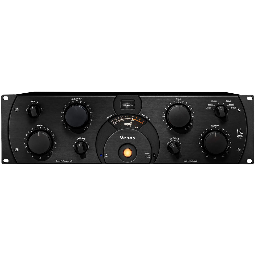 SPL Venos Stereo Bus Compressor - Black - MusicMarket
