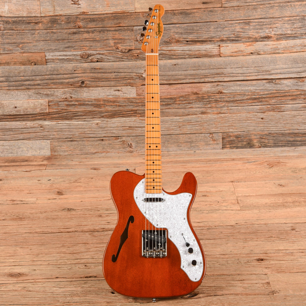 Squier Classic Vibe '60s Telecaster Thinline Natural 2024 - Angle 4 | MUSICTONER