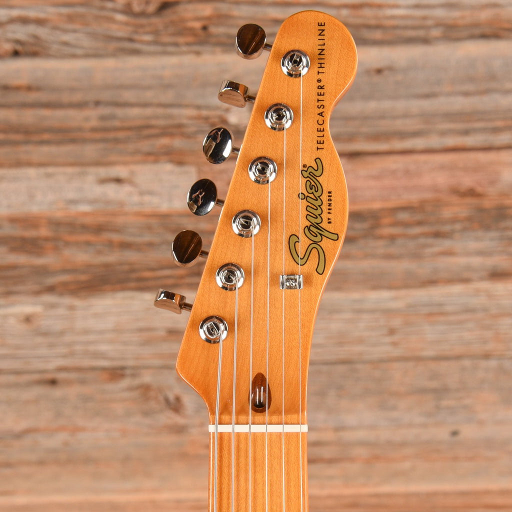 Squier Classic Vibe '60s Telecaster Thinline Natural 2024 - Angle 6 | MUSICTONER