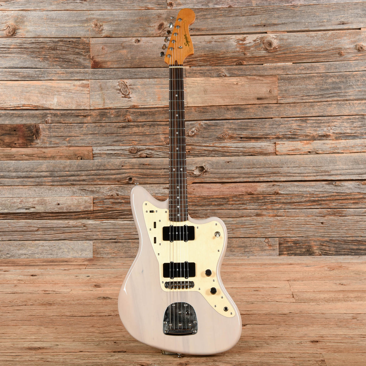 Squier Classic Vibe Late '50s Jazzmaster Blonde 2021 - Angle 4 | MUSICTONER