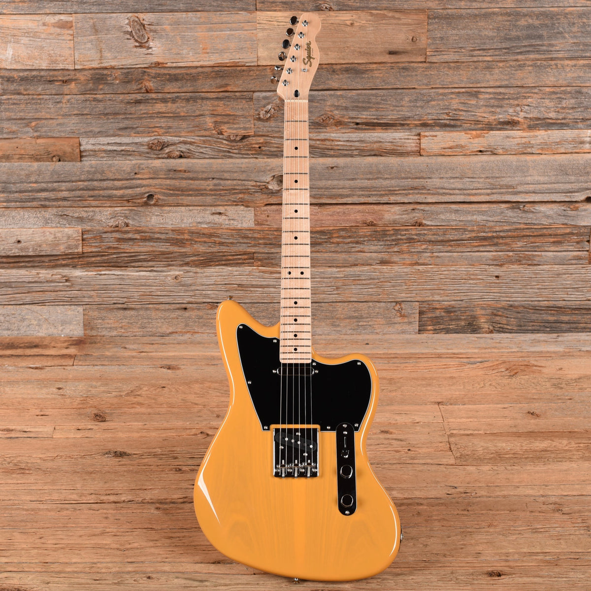 Squier Paranormal Offset Telecaster Butterscotch Blonde 2021 - Angle 4 | MUSICTONER