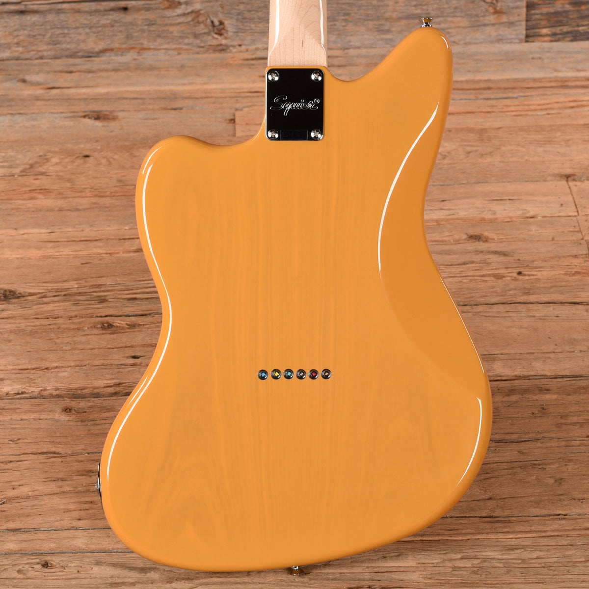Squier Paranormal Offset Telecaster Butterscotch Blonde 2021 - Angle 3 | MUSICTONER