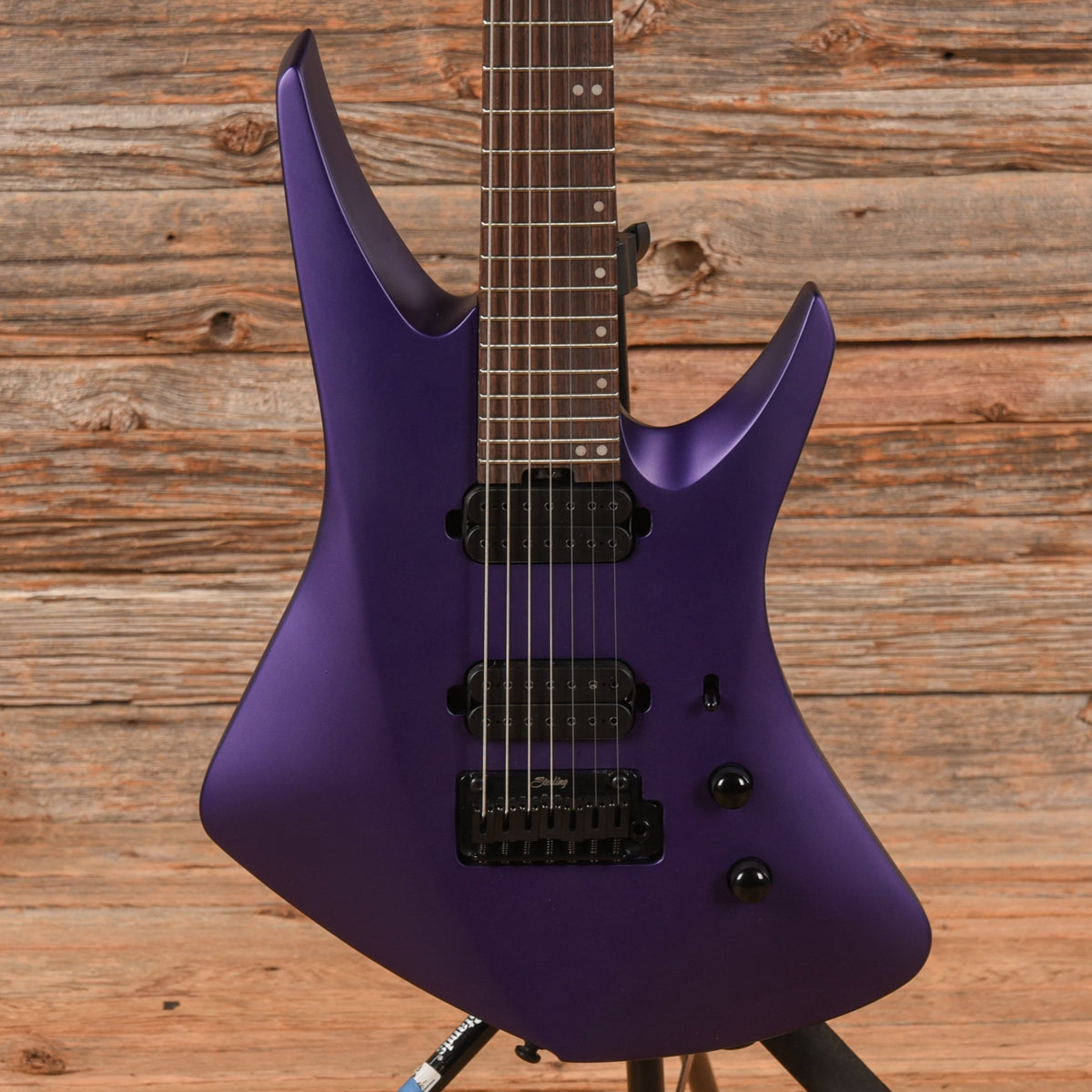 Sterling by Music Man Kaizen 7-String Firemist Purple Satin - MUSICTONER