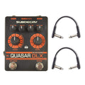 Subdecay Quasar DLX Phaser Pedal w/RockBoard Flat Patch Cables Bundle