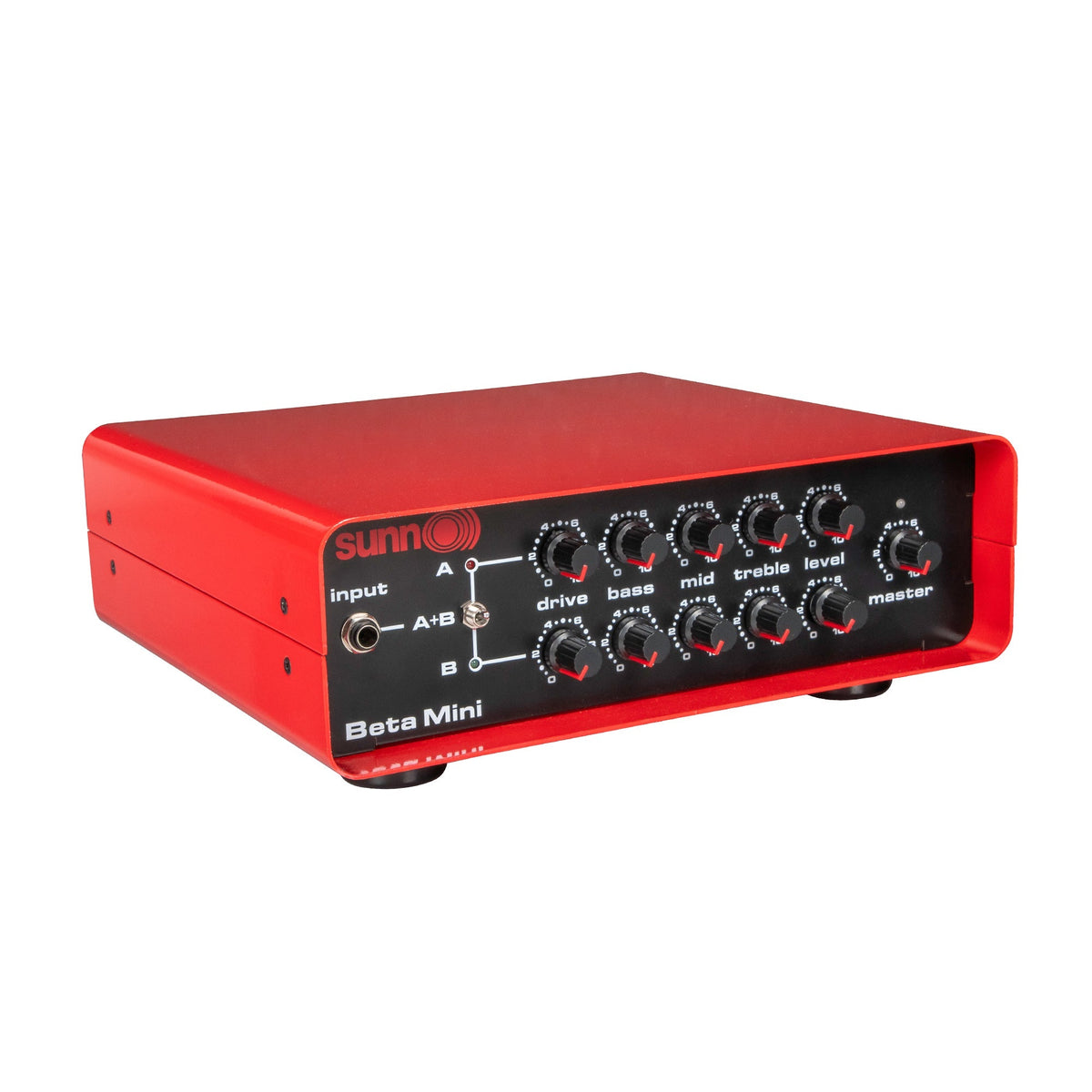 Sunn Beta Mini 200w Compact Bass Amp Head - Angle 2 | MUSICTONER