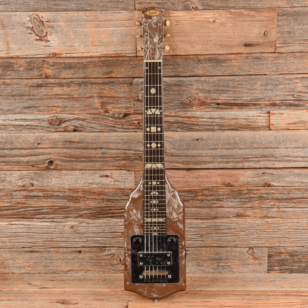 Supro Lap Steel Brown 1949