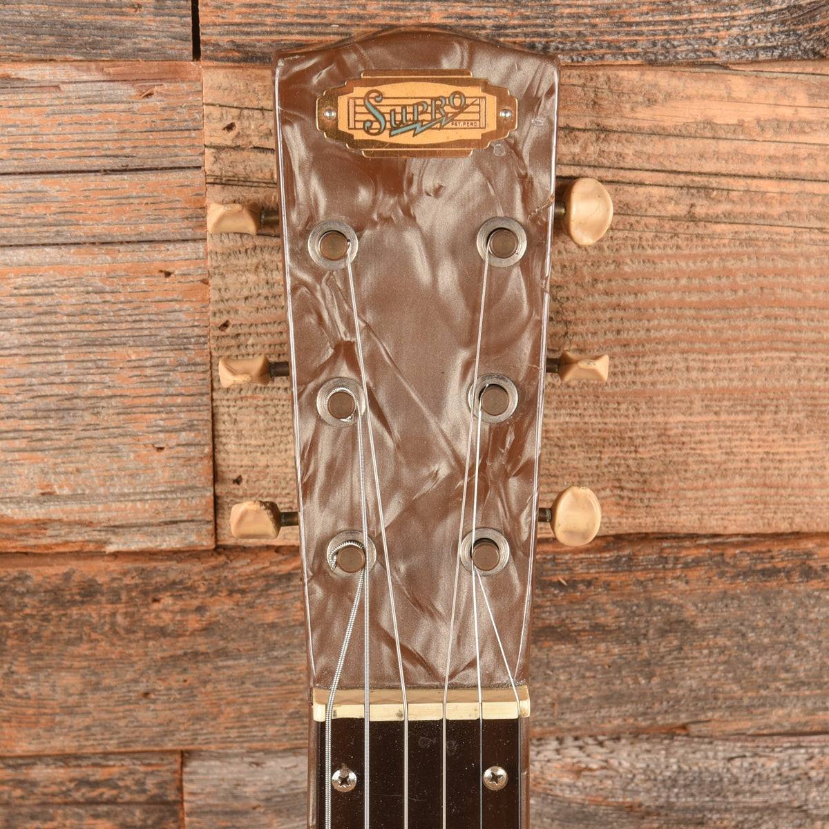 Supro Lap Steel Brown 1949