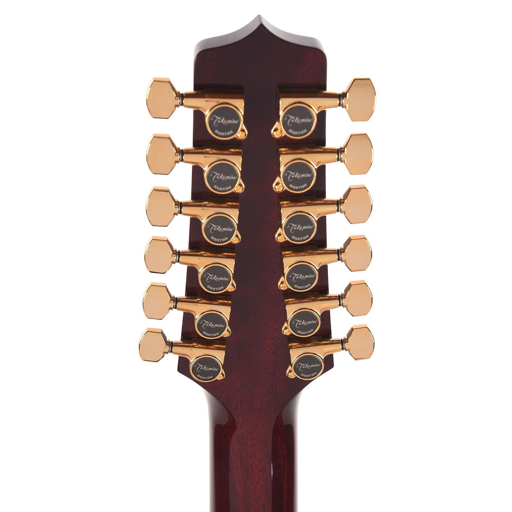 Takamine John Jorgenson Model 12-String Dreadnought Cutaway Red