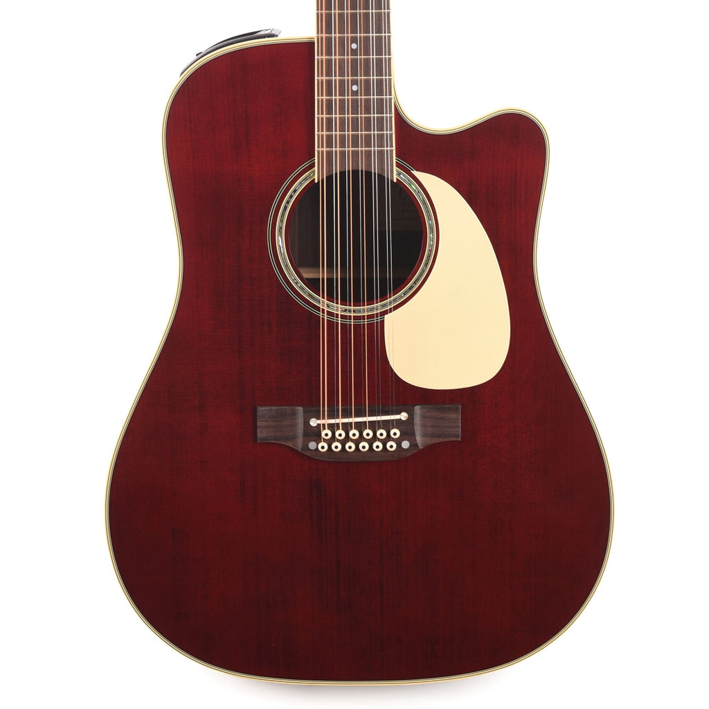 Takamine John Jorgenson Model 12-String Dreadnought Cutaway Red
