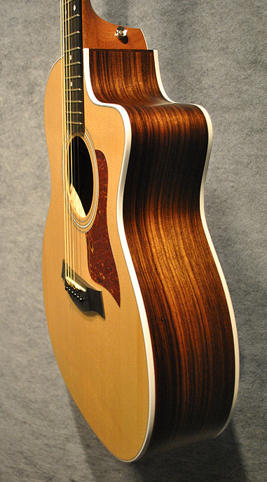 Taylor 214CE Grand Auditorium Acoustic Electric Cutaway with Gig Bag - View 23 | MusicMarket