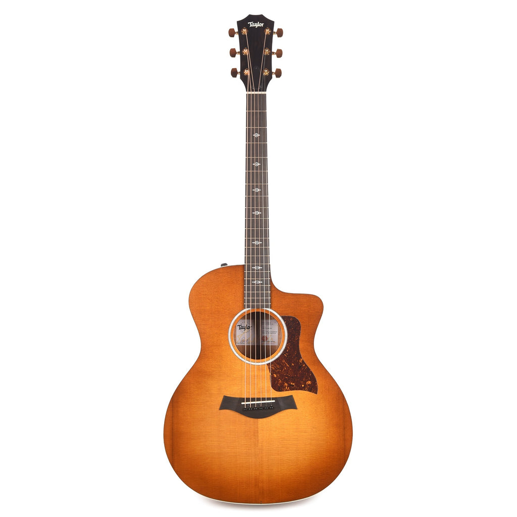 Taylor Special Edition 214ce-K DLX Grand Auditorium Torrefied Sitka Spruce/Hawaiian Koa - Angle 4 | MUSICTONER